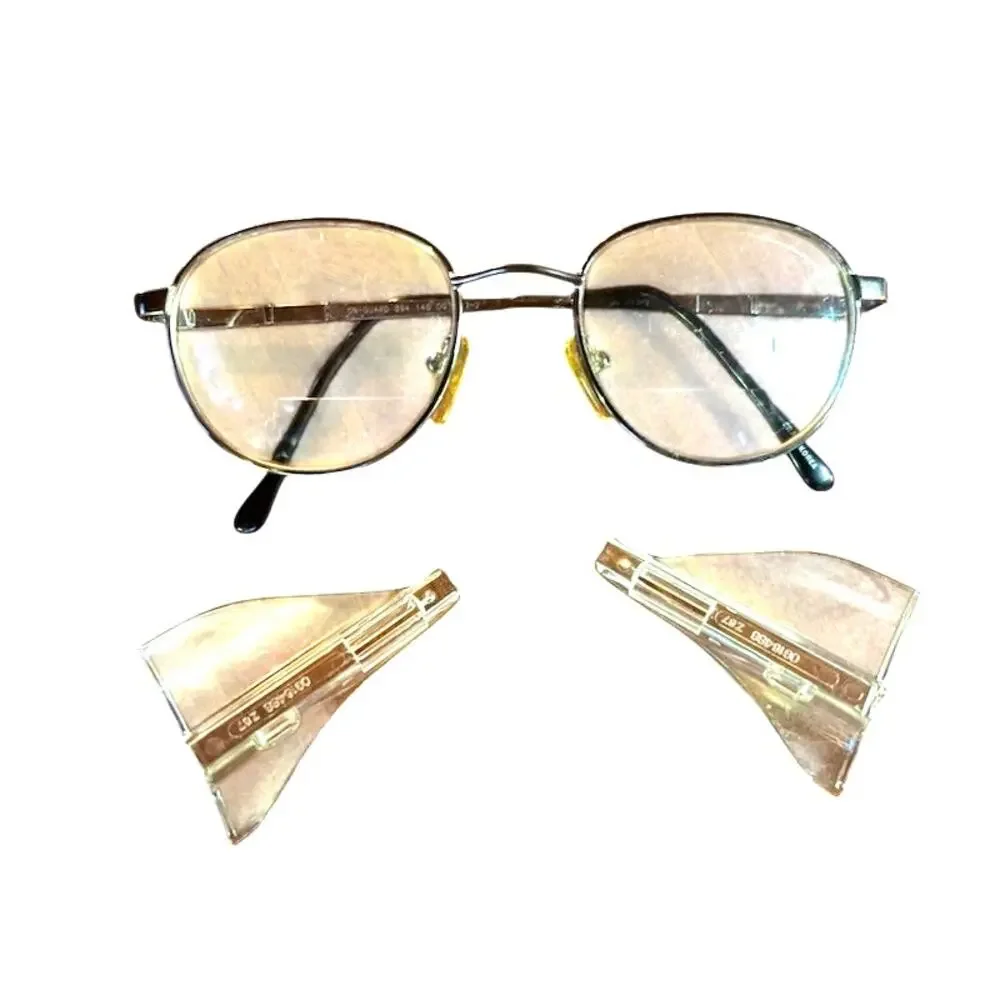 Vintage On-Guard Safety Eye Glasses Aviator w/ Side Shields OG Z87 097 140